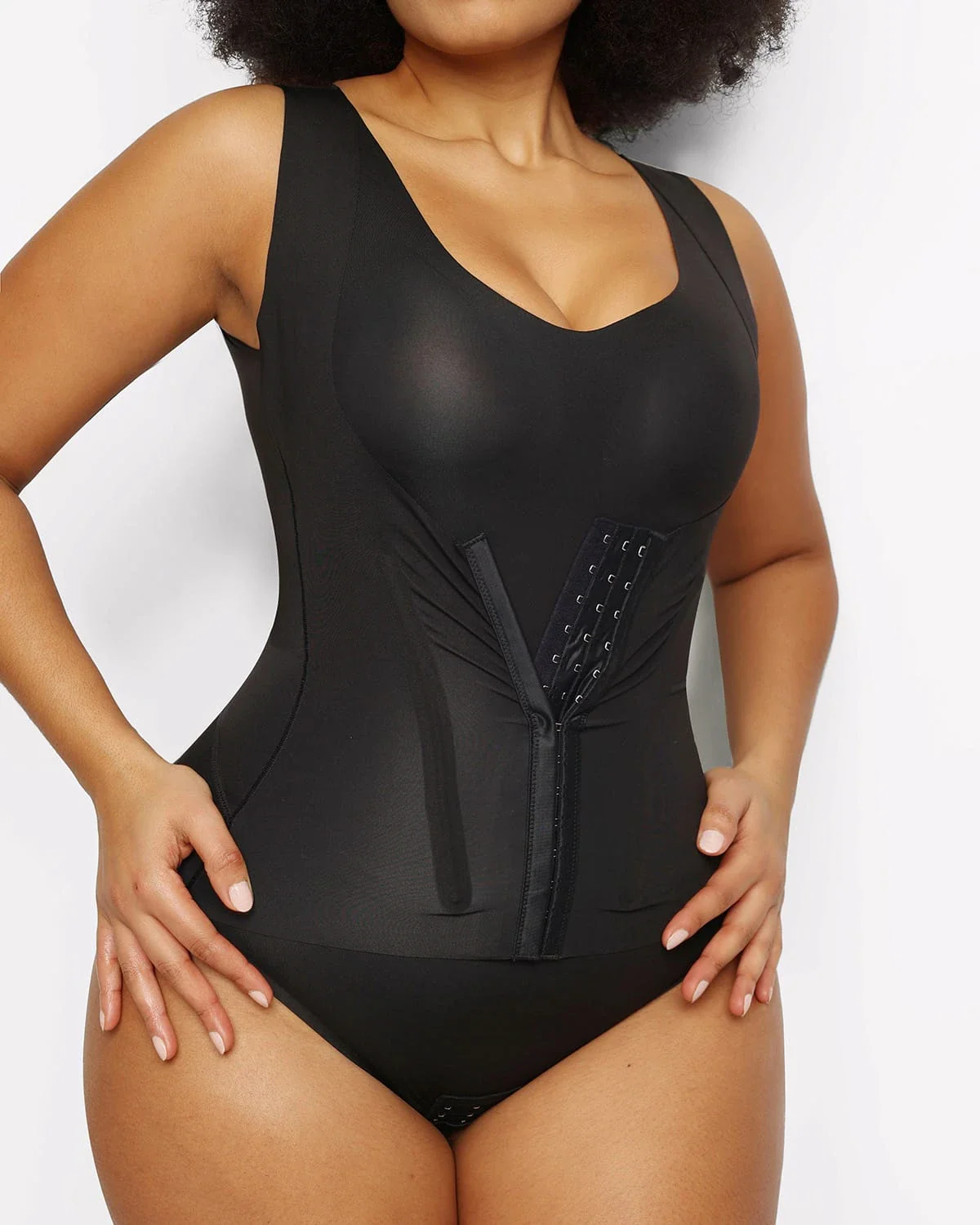 Bare Essentials™ Cream Touch™ 3 In 1 Shaping Tank Brief Bodysuit - Image 9