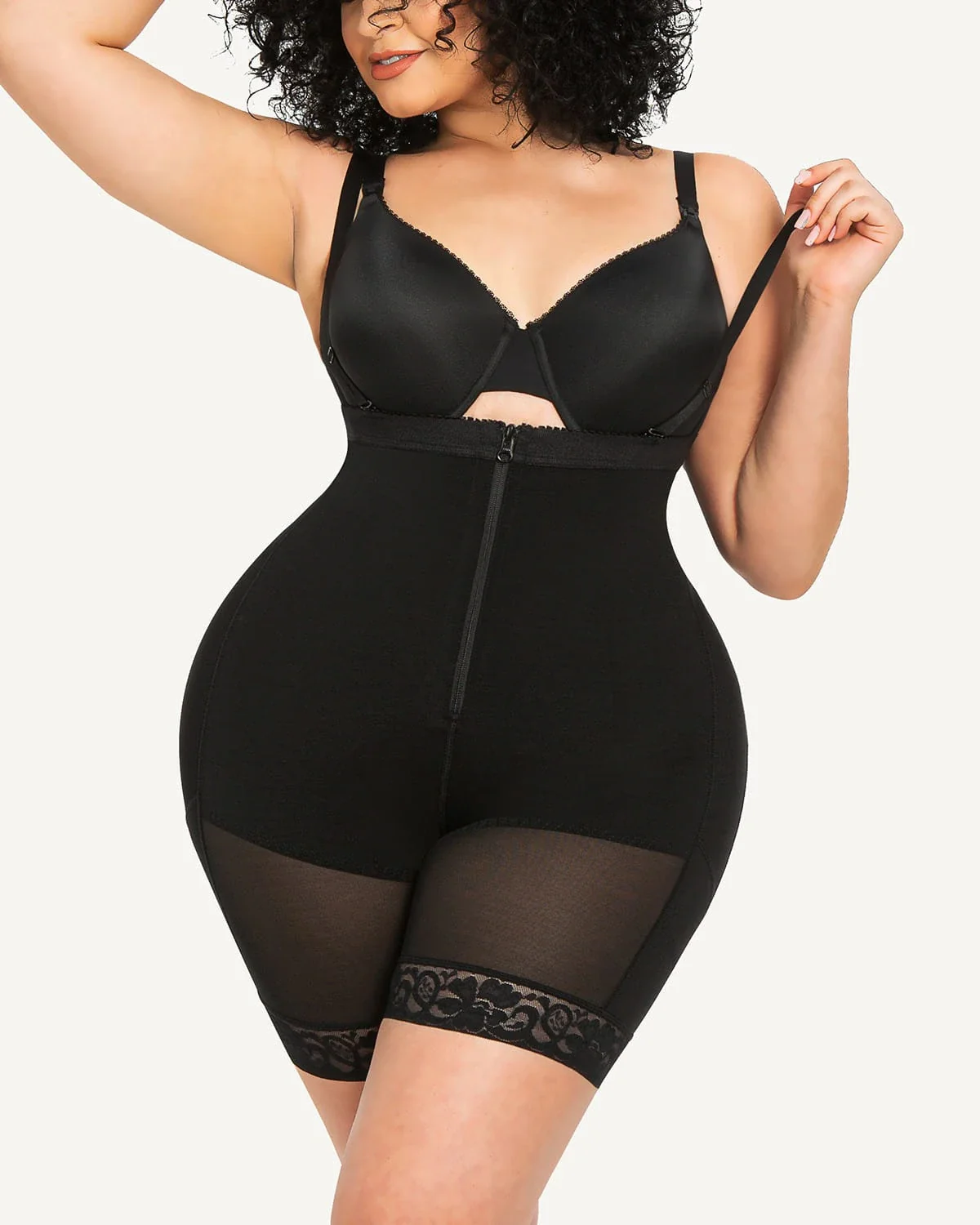 Bare Essentials™ AirSlim® High-Waisted Firm Tummy Compression Mid Thigh Short - Image 16