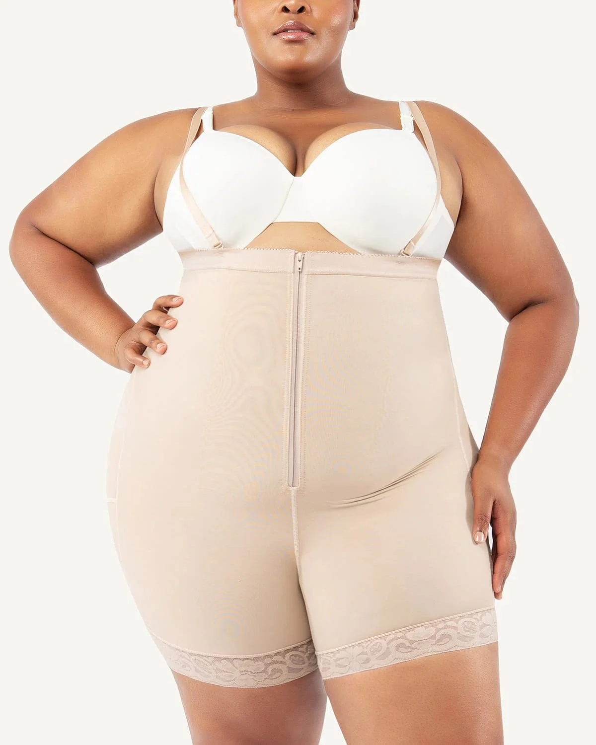 Bare Essentials™ AirSlim® Tummy Control Mid Thigh Short - Image 4