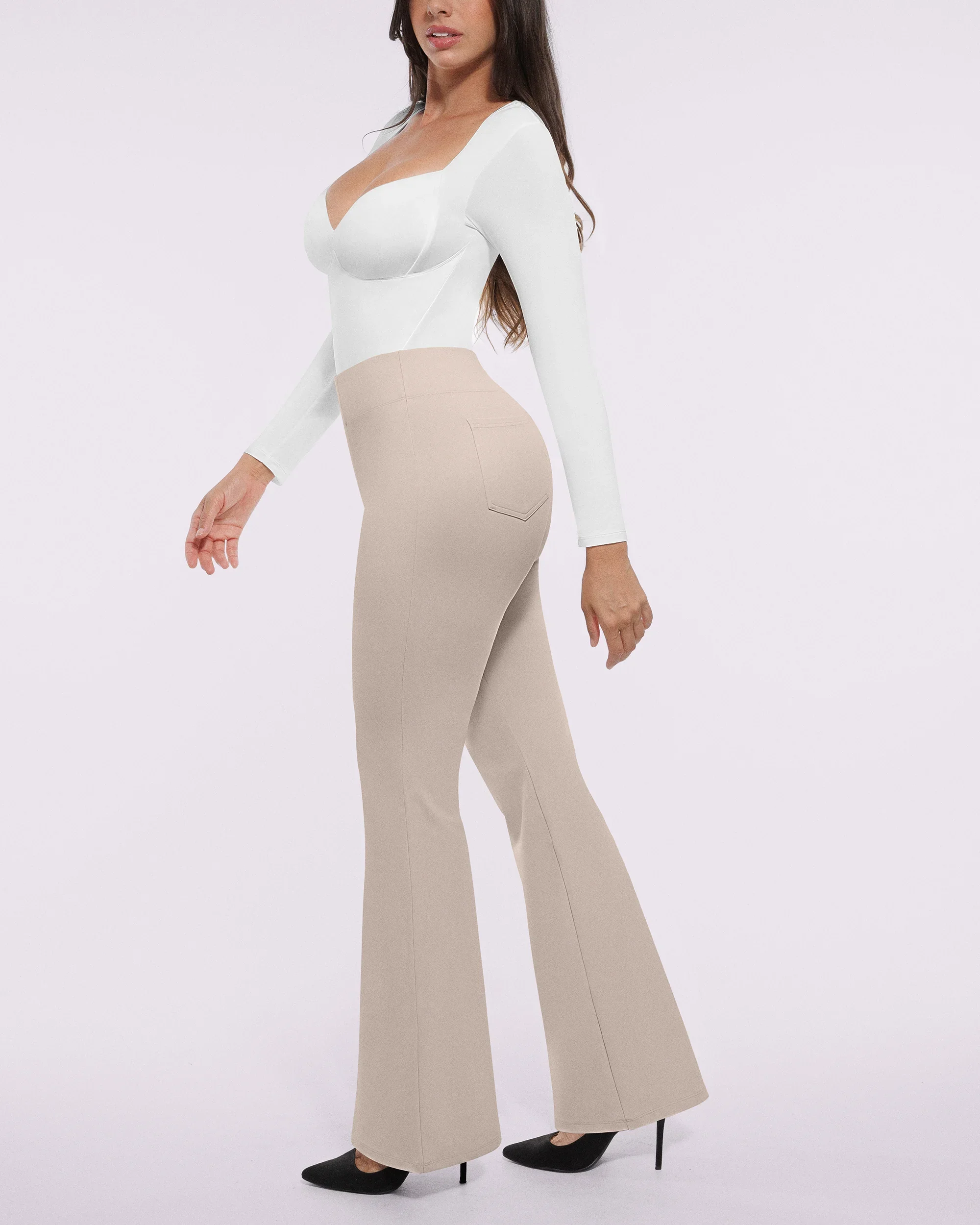 Bare Essentials™ AirSlim® Back Pocket Flare Work Pant - Image 19