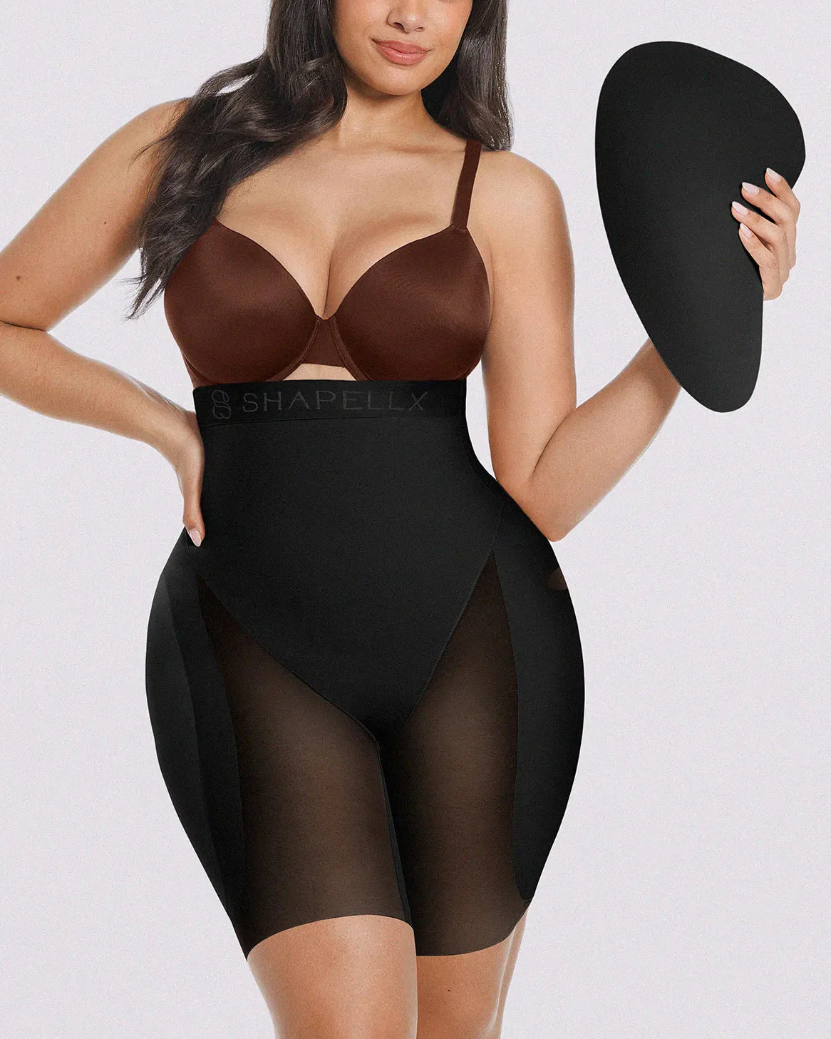 Bare Essentials™ MeshSmooth™ Hip Enhancer Padded Short - Image 9