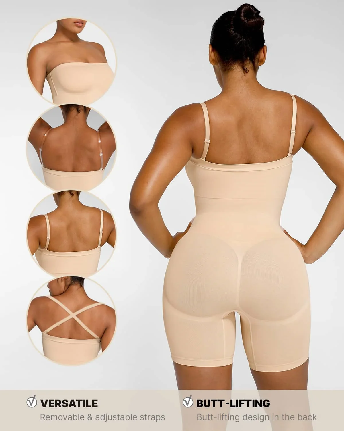 Bare Essentials™ Skin Flow Strapless Bodysuit - Image 2
