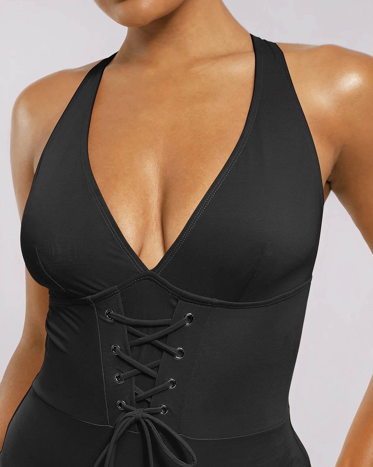 Smart Sculpt™ Plunge Corset Shaping Swimsuit - Image 24